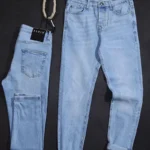 Philipp Plein Pants Slim Fit Jeans Lycra Ice