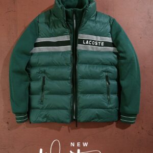 Lacoste Waterproof Jacket Oil - Melton Sleeves
