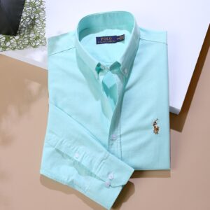Polo Ralph Lauren Basic Shirt Oxford Turquoise