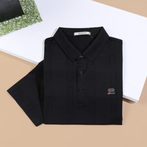 Gucci Polo Shirt Logo Rubber Black