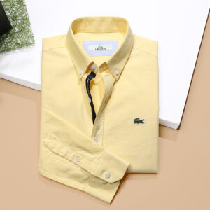 Lacoste Basic Shirt Oxford Yellow