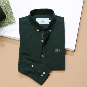 Lacoste Basic Shirt Oxford oil