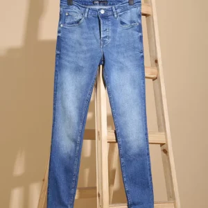 Zara Pants Jeans Lycra Light Blue