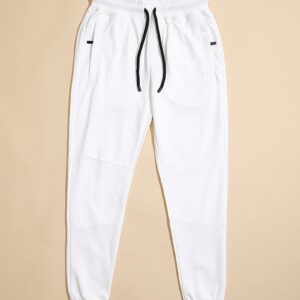 Armani Cottton Melton Sweatpants white