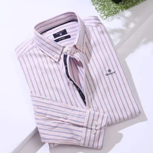 Gant Striped cotton Oxford shirt - Simon