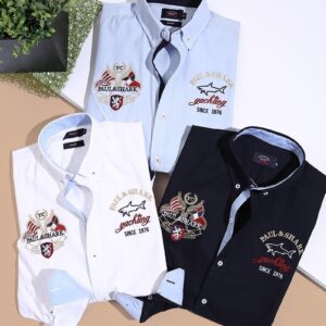 Paul & shark oxford shirt embroidered