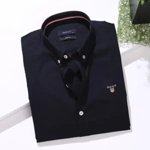Gant oxford Basic shirt - dark navy
