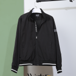 Emporio Armani Zipper Track Black
