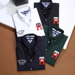 Tommy Shirt With Embroidered On The Chest - Big Size