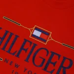 Tommy Hilfiger - round neck Embroidered T-Shirt