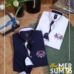 Paul & Shark oxford shirt with embroidered