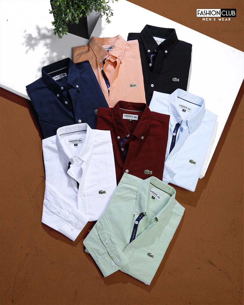 IMG_0099 copy Lacoste oxfrod shirt basic - Image 1