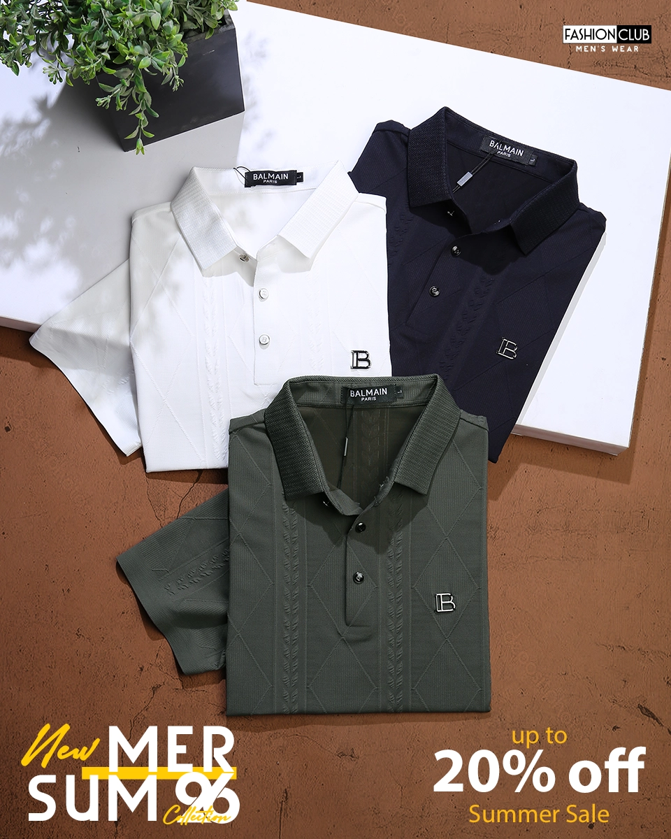 IMG_0268 copy Balmain jacquard polo shirt - Image 1