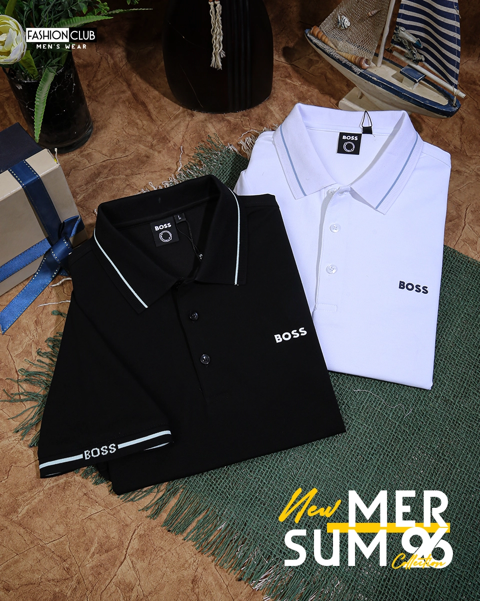 IMG_9965 copy Boss -Polo Shirt Cotton Logo Rubber - Image 1